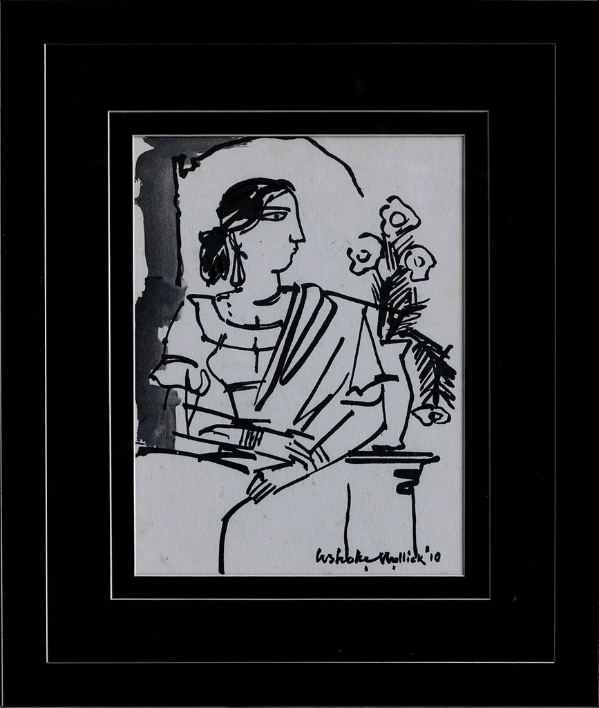 Artwork by Ashok Bhowmick in the Saraswati Foundation collection