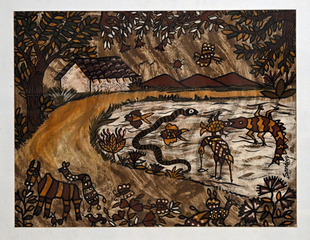 Sohrai Jharkhand - Artwork 664