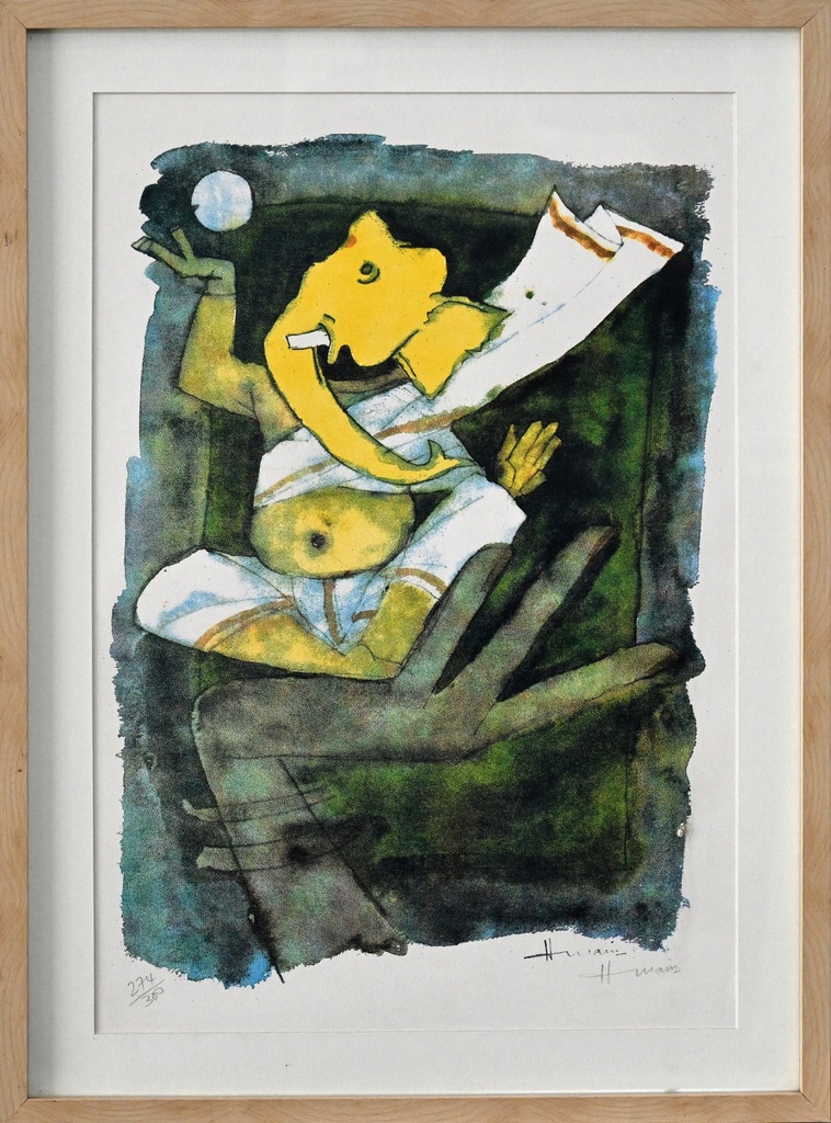 [788] M.F. Husain - Artwork 788