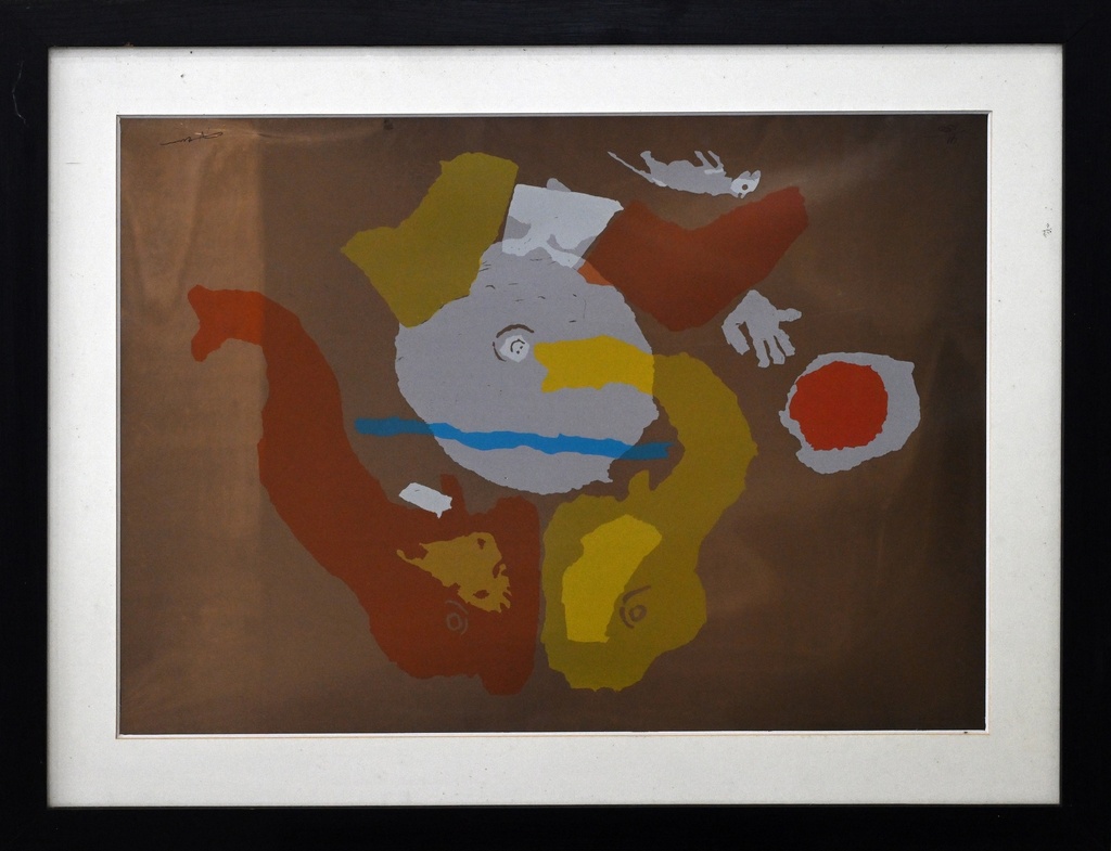 [852] M.F. Husain - Artwork 852