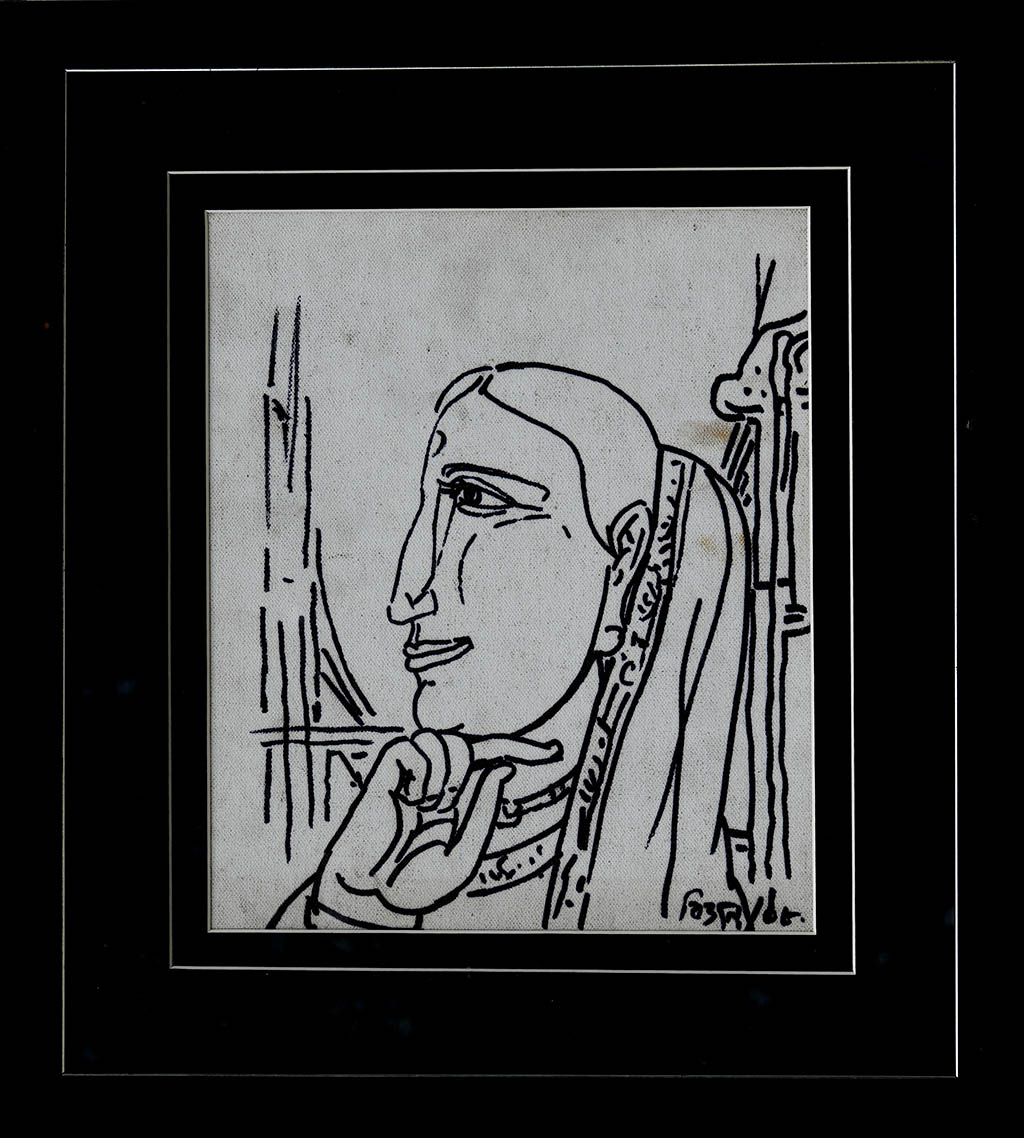 Bijan Choudhary artwork in the Saraswati Foundation collection
