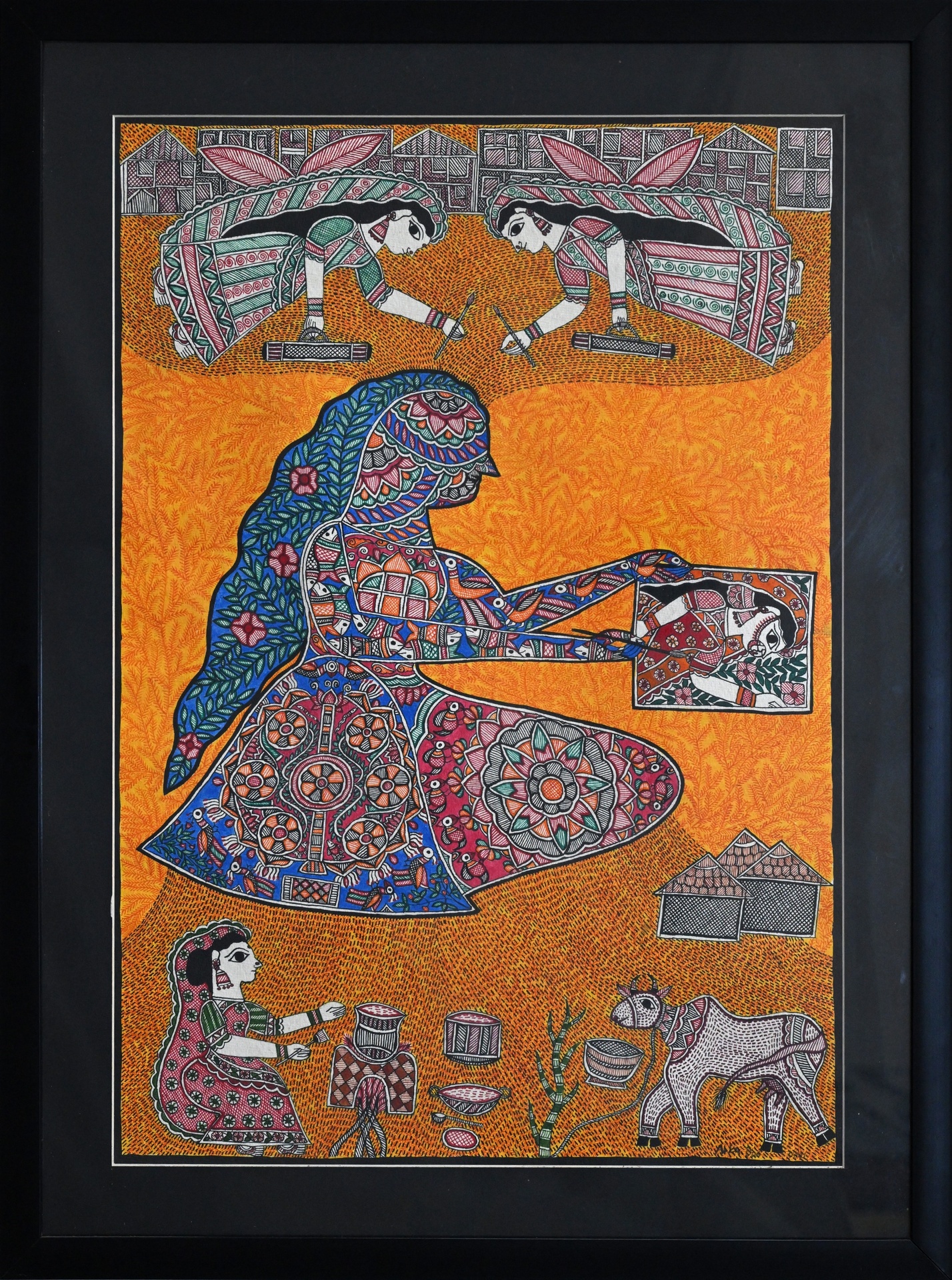 Alka Das artwork in the Saraswati Foundation collection